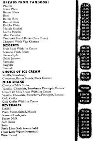 Elegant Hotel menu 4