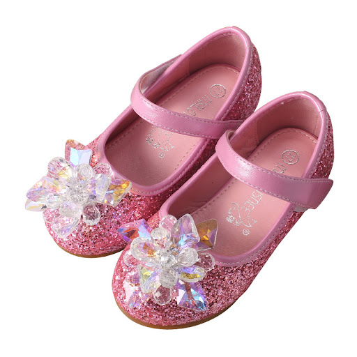 Title 4, New frozen ice and snow crystal shoes for super...
