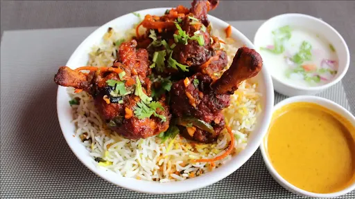 Chicken Lollipop Biryani