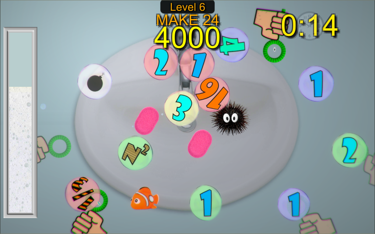 Android application 24 Soap Relax: Math Coach screenshort