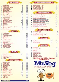 Mr. Veg menu 2