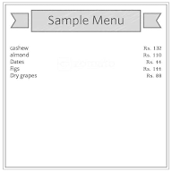 Asha Sweets Center menu 1