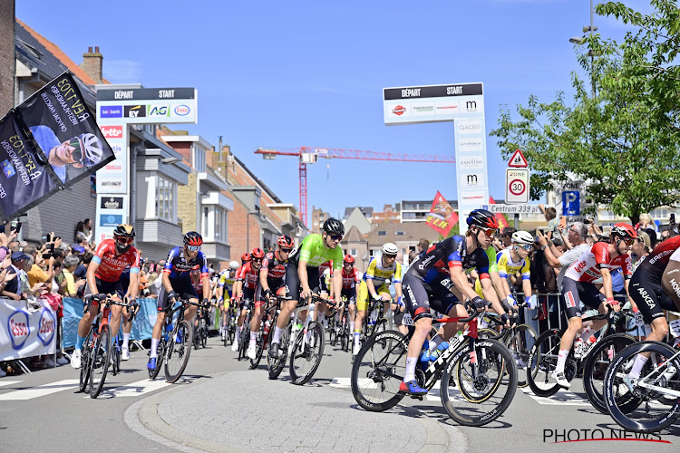 🎥 Ze zijn vertrokken! BK op de weg bij de mannen begonnen in Middelkerke