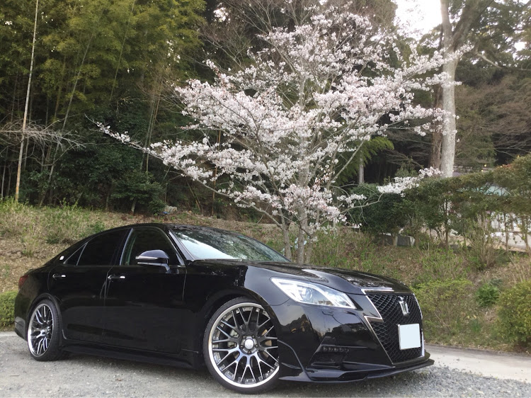 クラウンアスリートのα NX3 ありがとう・α 6400・早く桜とコラボりたひに関するカスタム事例の投稿画像2枚目