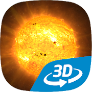 The Sun interactive educational VR 3D  Icon