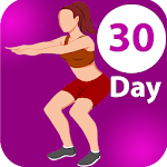 Cover Image of Download 30 Day squat challenge, Workout exercise for women 1.1 APK