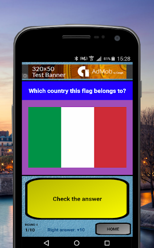 MQuiz: Flags of the world