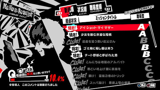 ペルソナ5r 織田信也 塔 のコープ攻略 解禁条件とイベント一覧 P5r 神ゲー攻略