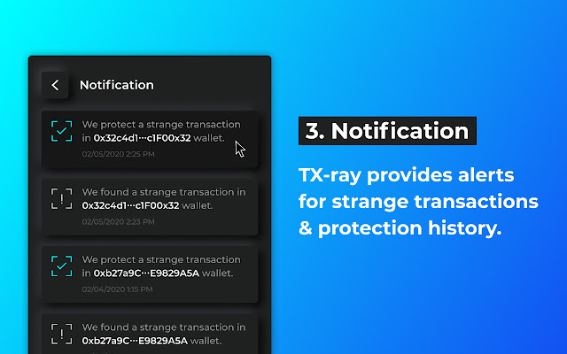 TX-ray (Beta): Protect Your Wallets