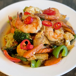 Shrimp Chilli Stir-Fry