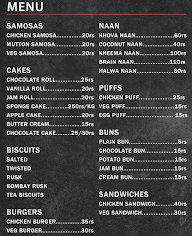 A.M. Bakers And Caterers menu 2