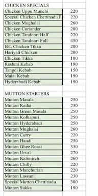 Coastal Hub menu 5