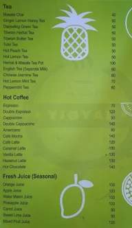 Yigyal Cafe menu 1