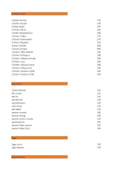 Hotel Sayyed Darbar menu 1