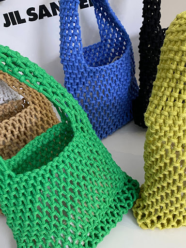 Title 2, Handwoven Fashion Versatile Mesh Beach Bag perf...