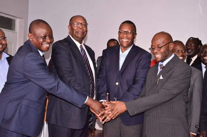 CS Eliud Owalo in a dinner organized by Maseno Alumni Network (MAN), a forum for Maseno School Old Boys on Friday, November 18, 2022