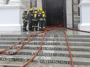 Parliament has confirmed the fire in the National Assembly roof has been contained.   