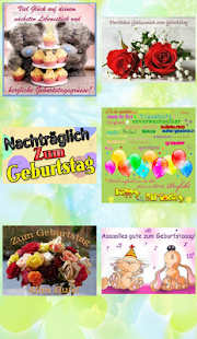 Herzlichen Glückwunsch Postkarten - náhled