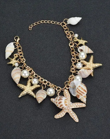 Bracelet Étoile de Mer Coquillage S - 2
