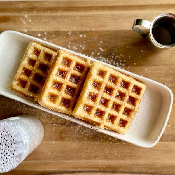 Frozen take & make home waffles (just like eggos!)