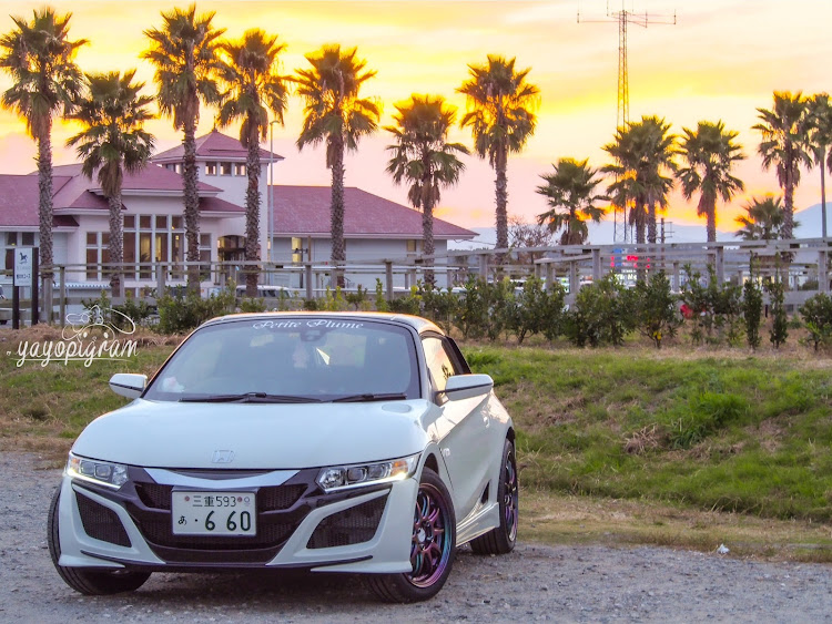 S660のS660・S660女子・HONDA・車好き女子・マリーナ河芸に関するカスタム事例の投稿画像1枚目