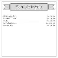 Hafiz Cakes & Bakes menu 2