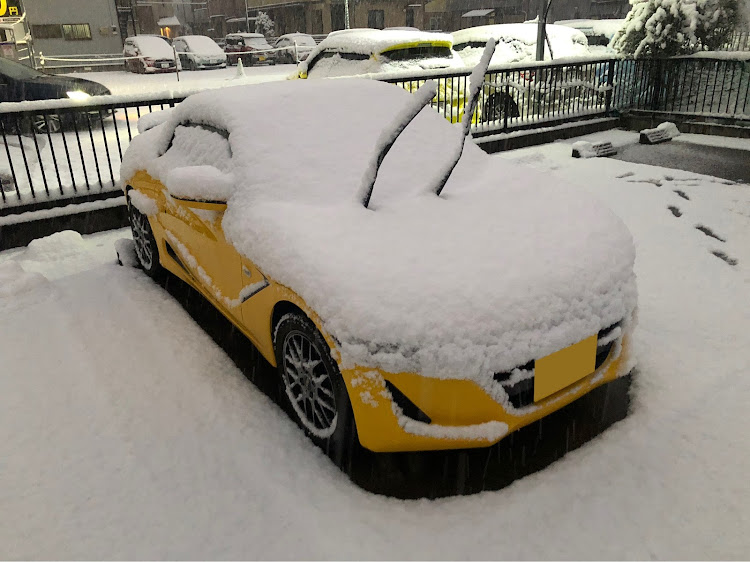 S660のJW5・寒い朝・雪に関するカスタム事例の投稿画像1枚目