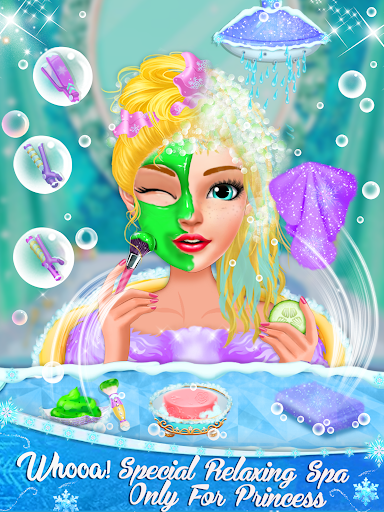 Screenshot Ice Princess Hair Salon game