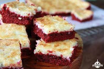 Red Velvet Gooey Butter Cake and Being Grateful for Sick Days - Southern Bite