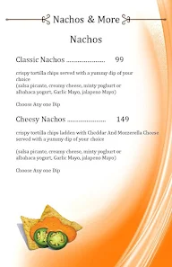 Nachos & More menu 4