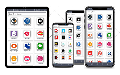 All social media and networks in one app - Social