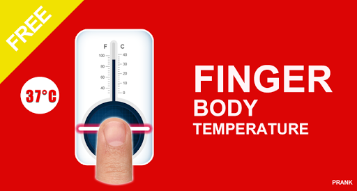 Finger body temperature prank