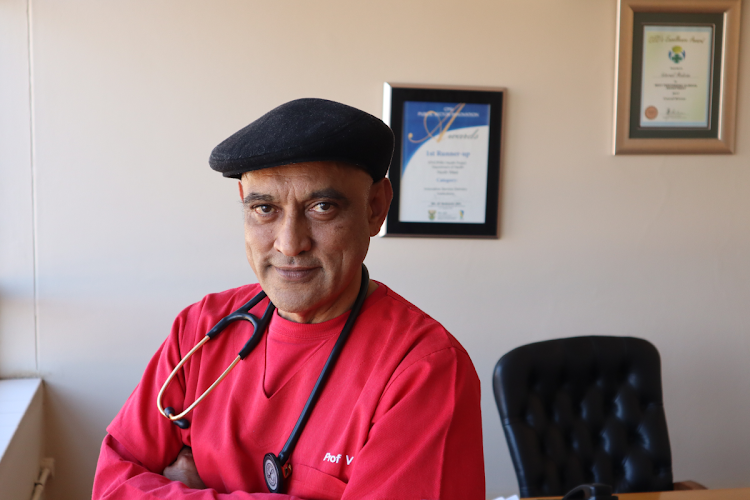 For Ebrahim Variava, there are no frills in working in the public sector: patients come first. Picture: Sean Christie