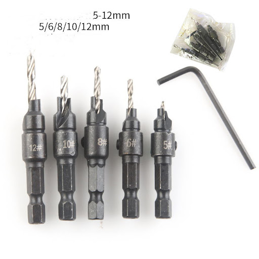 Title 5, Conical Hexagon Reamer Carpenters Hole Opener ...