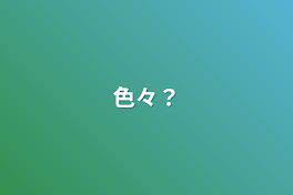 色々？