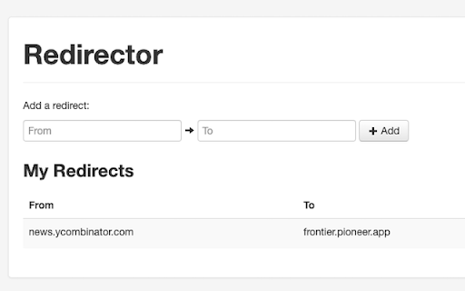 URL Redirector