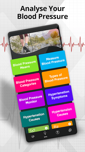 Screenshot Blood Pressure Monitor: BP Log