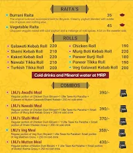 Lucknow Meri Jaan menu 5