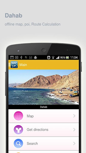 Dahab Map offline