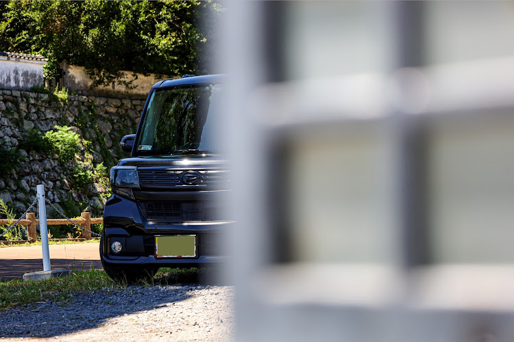 タントカスタムのカメ活📷・タントカスタムオーナーの皆様よろしくお願いします・黒い車・愛車しか勝たん・タント好きな人と繋がりたいに関するカスタム事例の投稿画像1枚目