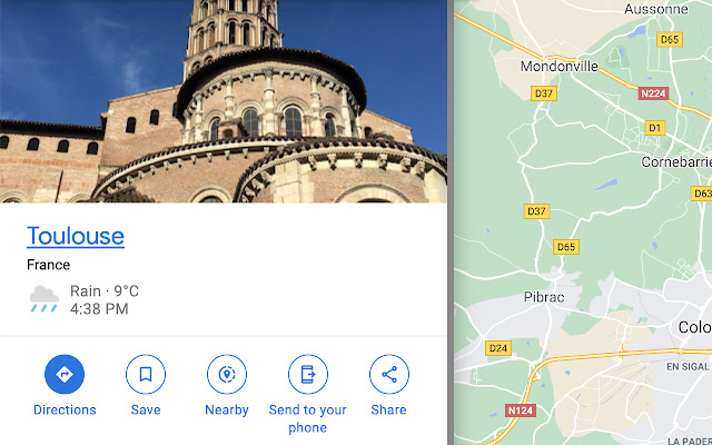 Insert Wiki Link on Google Maps chrome extension