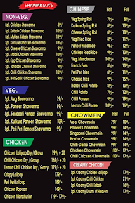 Singh Shawarma Junction menu 2