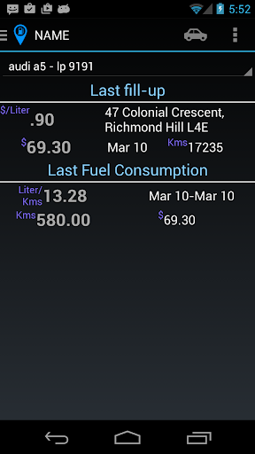 GPS Fuel Log+