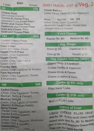 Ya Pizza House menu 1