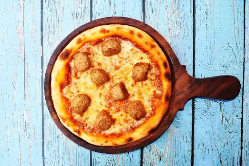 Chicken Meatball Pizza