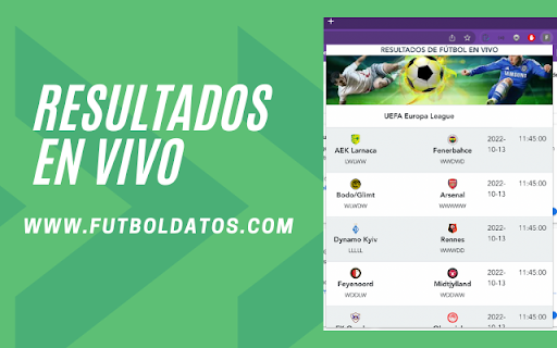 Futbol Datos Live