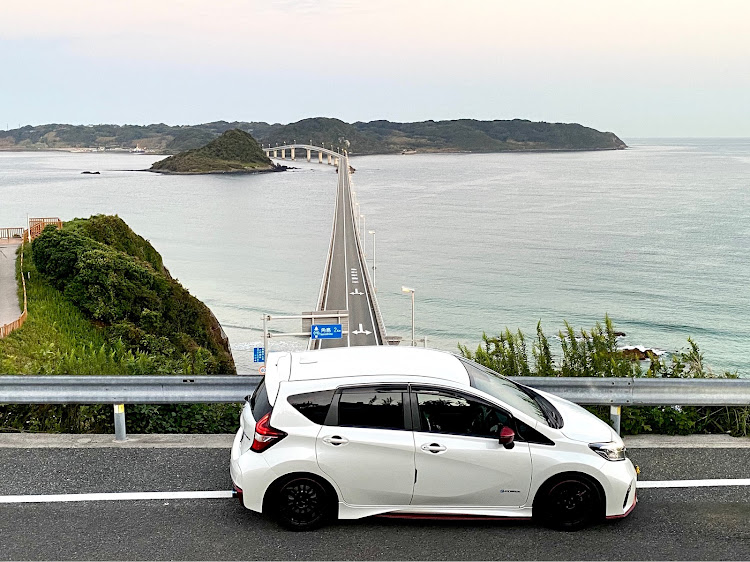 ノートの角島大橋・山口県下関市豊北町に関するカスタム事例の投稿画像1枚目
