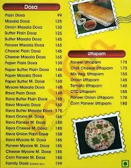 Dakshin menu 1