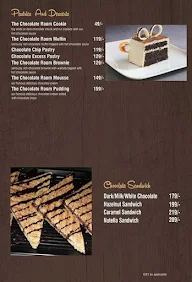 The Chocolate Room menu 8