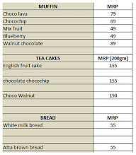 Bubble Bakes menu 3